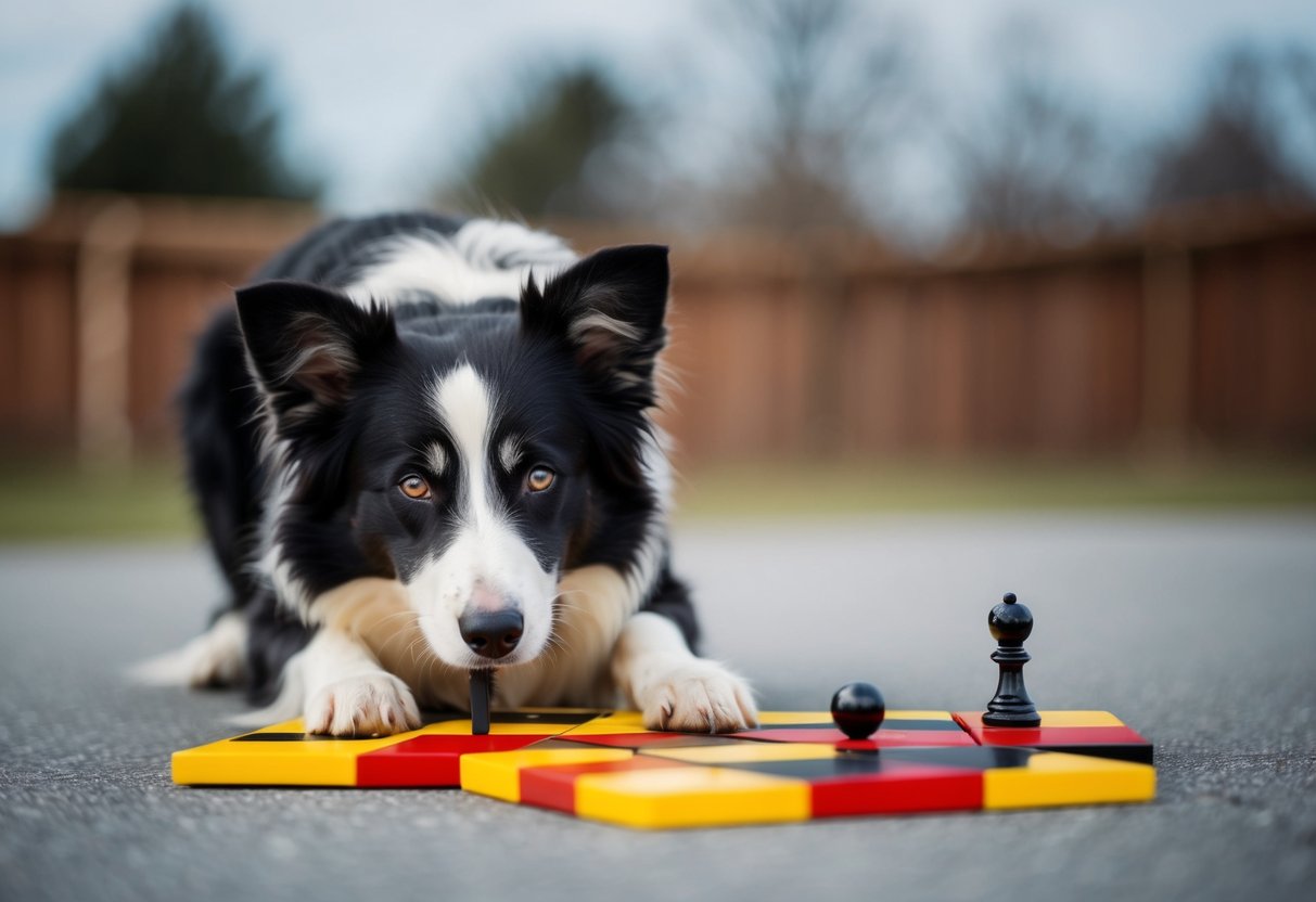 A border collie solving puzzles and following complex commands