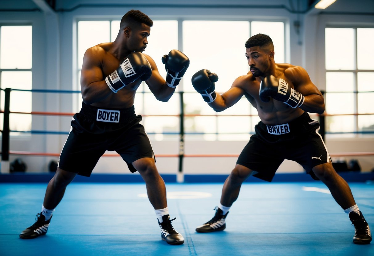 Boxers train with focus, agility, and determination. Their movements are precise and powerful, showing dedication to their craft