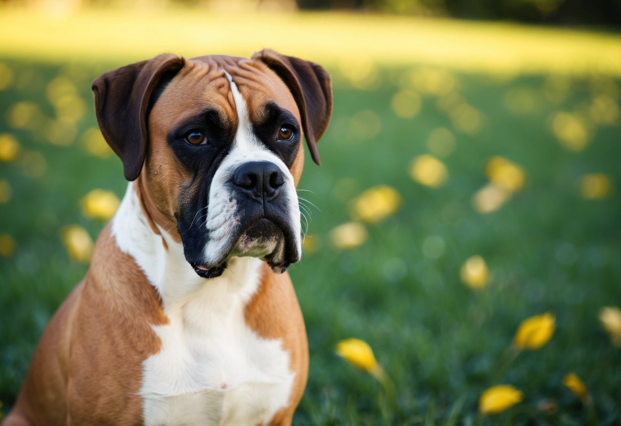 A boxer dog sheds its coat in the spring and fall, with the most significant shedding occurring during the warmer months