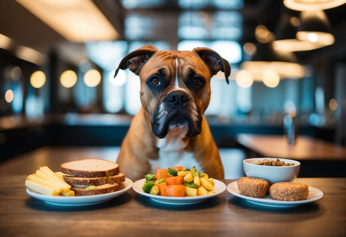 A boxer's daily meals: breakfast, lunch, dinner, and two snacks