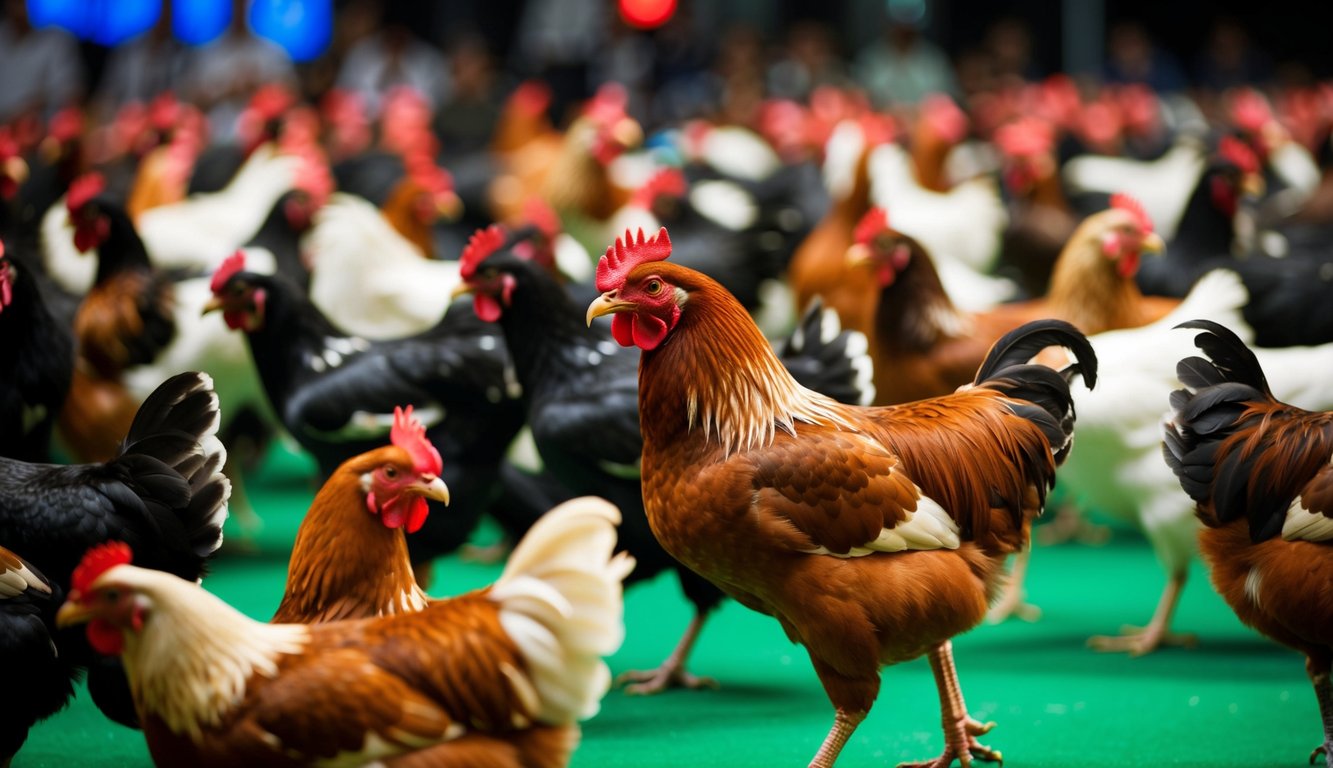 Platform sabung ayam online yang ramai dengan taruhan tinggi dan persaingan yang intens