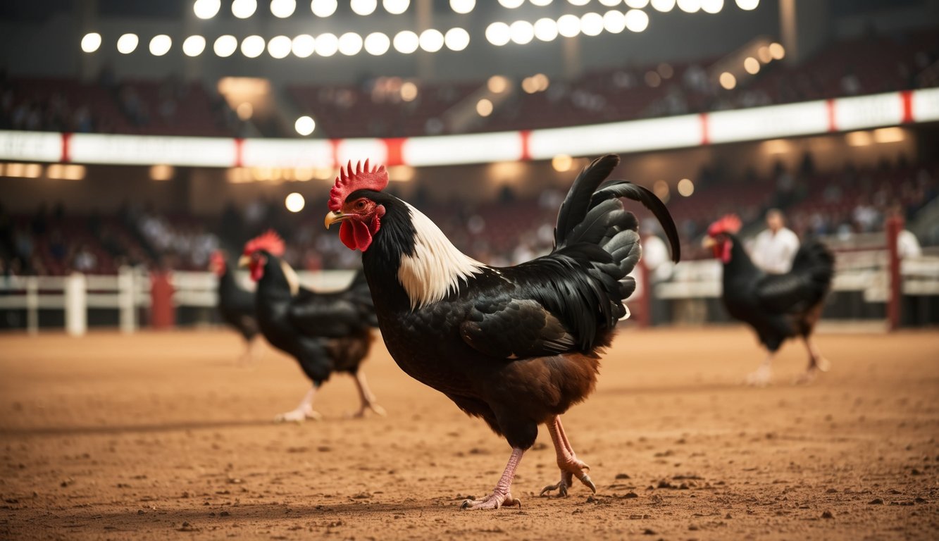 Arena sabung ayam HD langsung dengan dealer profesional