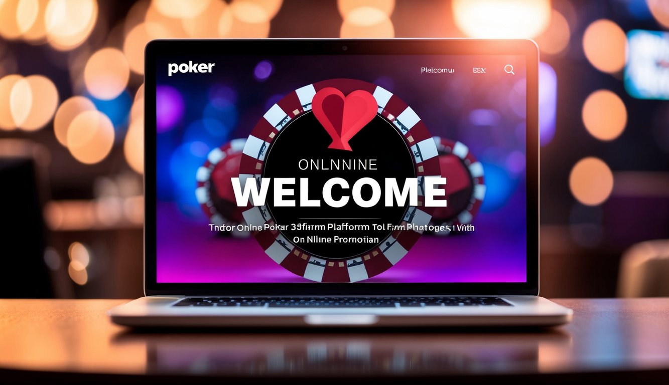 Platform poker online yang hidup dengan promosi sambutan yang besar