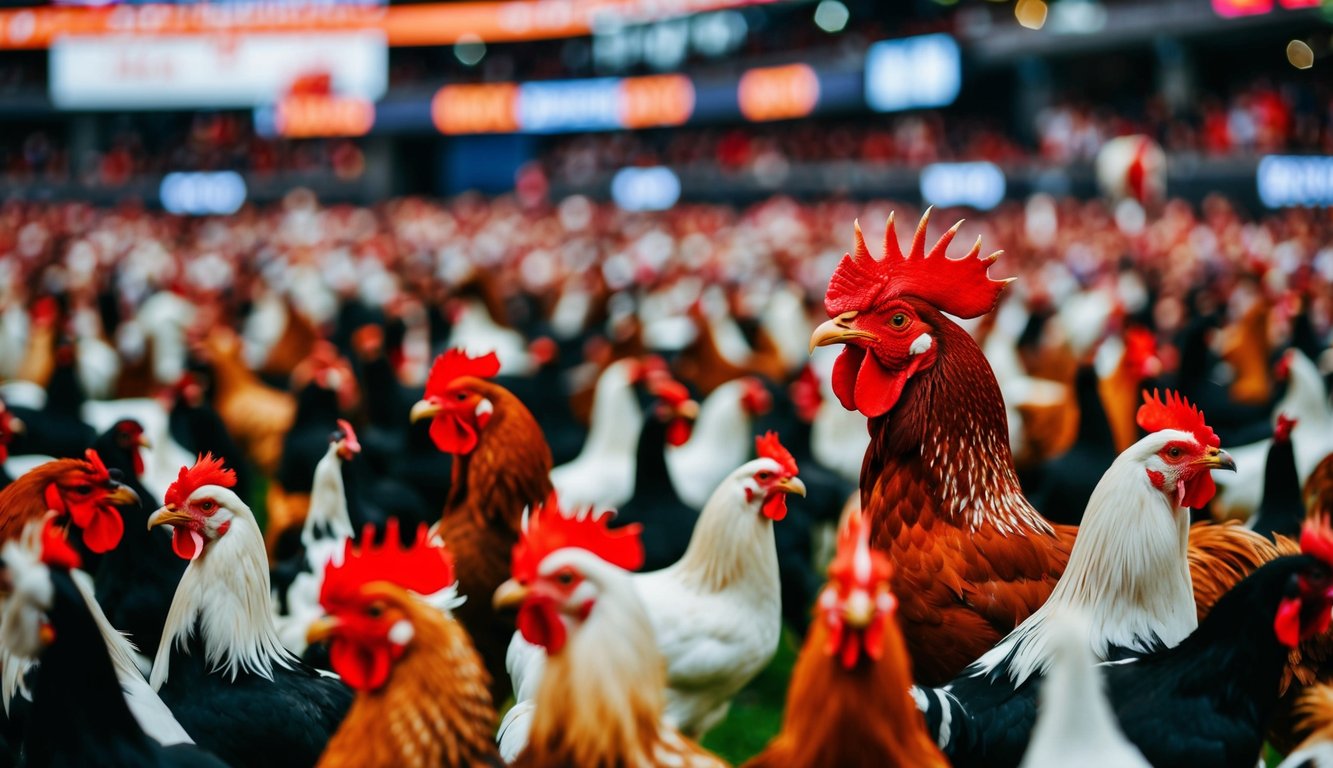 Platform sabung ayam online yang ramai dengan taruhan terjangkau