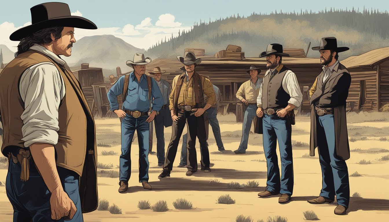 A showdown between two TV westerns, Yellowstone and Deadwood, with critics debating their merits in a lively discussion