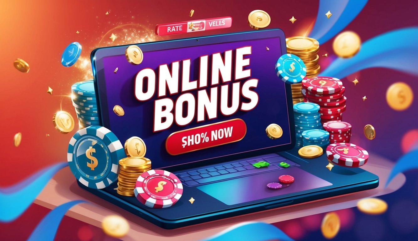 Sebuah platform perjudian online yang hidup dengan tawaran bonus besar