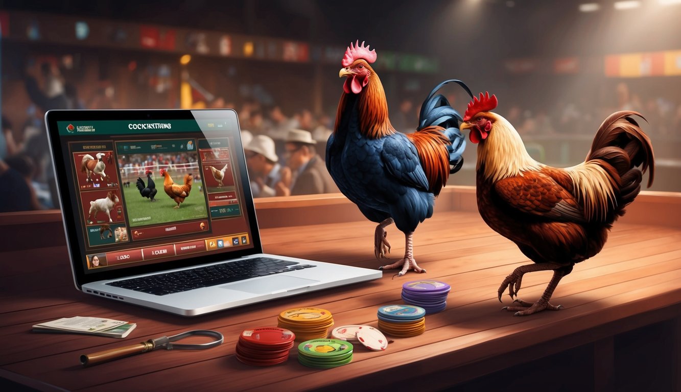 Platform sabung ayam online langsung dengan fitur waktu nyata