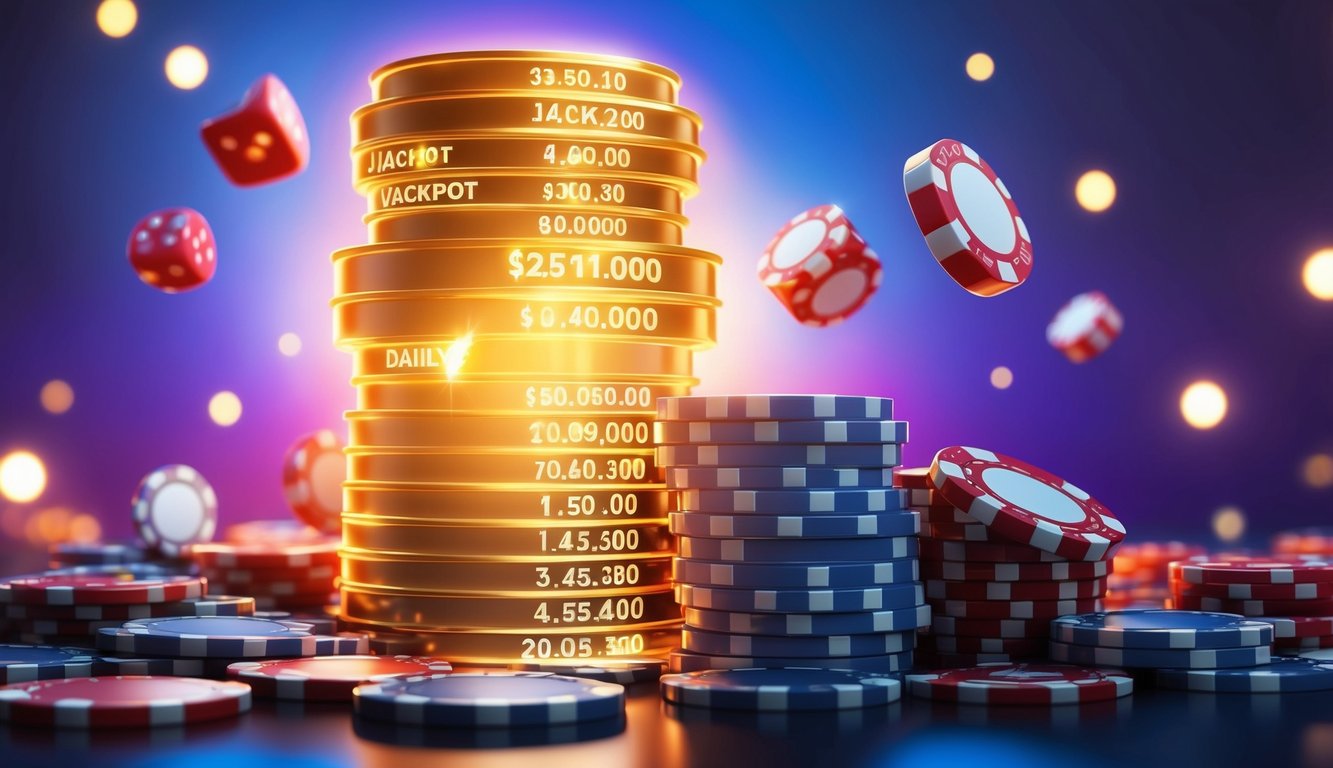 Sebuah platform perjudian online yang bersinar dengan jackpot harian yang menjulang tinggi