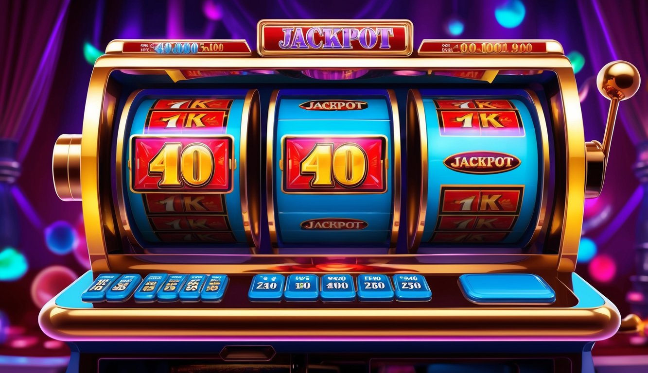 Mesin slot online yang berwarna-warni dengan jackpot progresif dari penyedia terkemuka