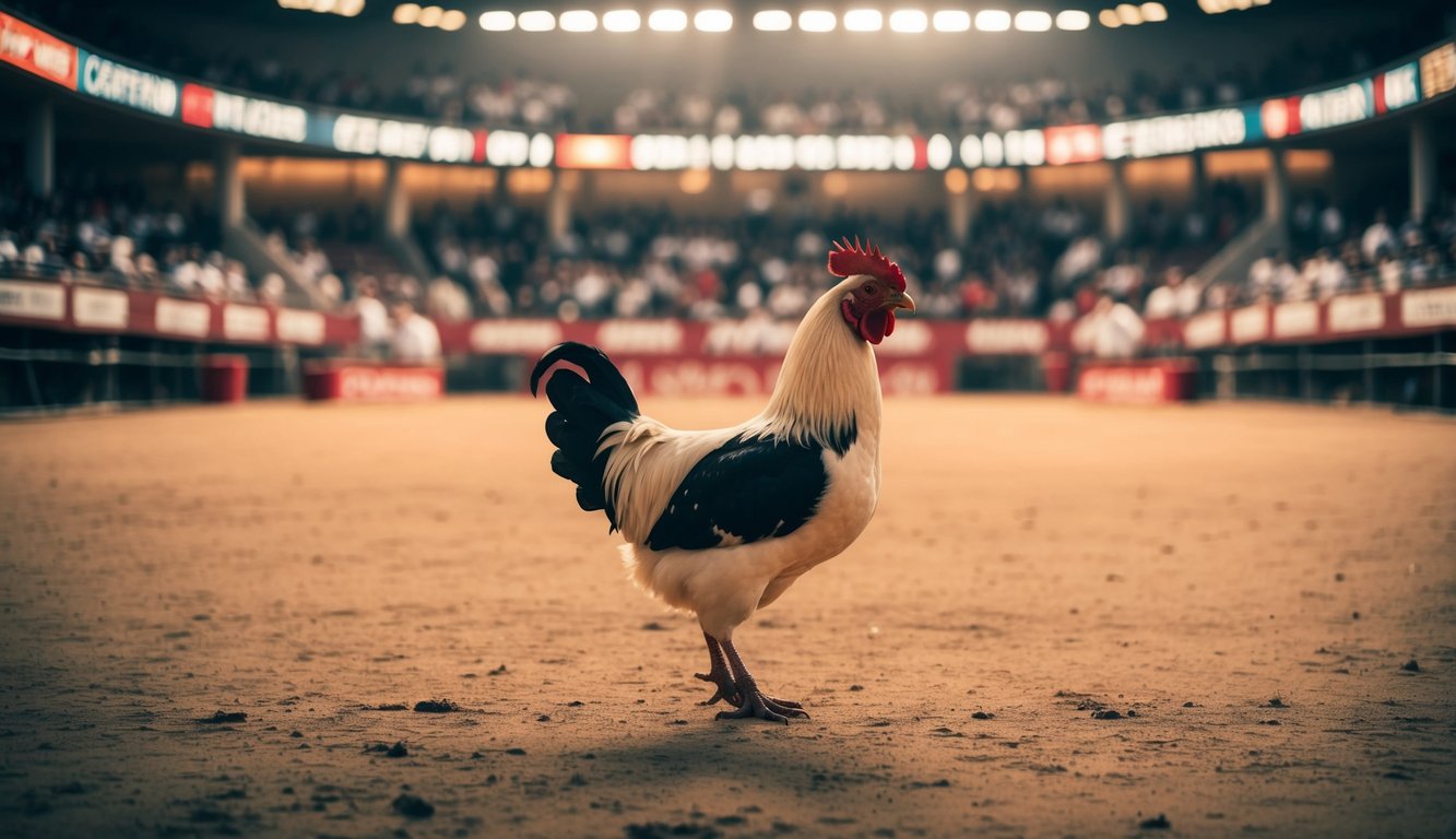 Arena sabung ayam resmi dengan berbagai pasar taruhan internasional