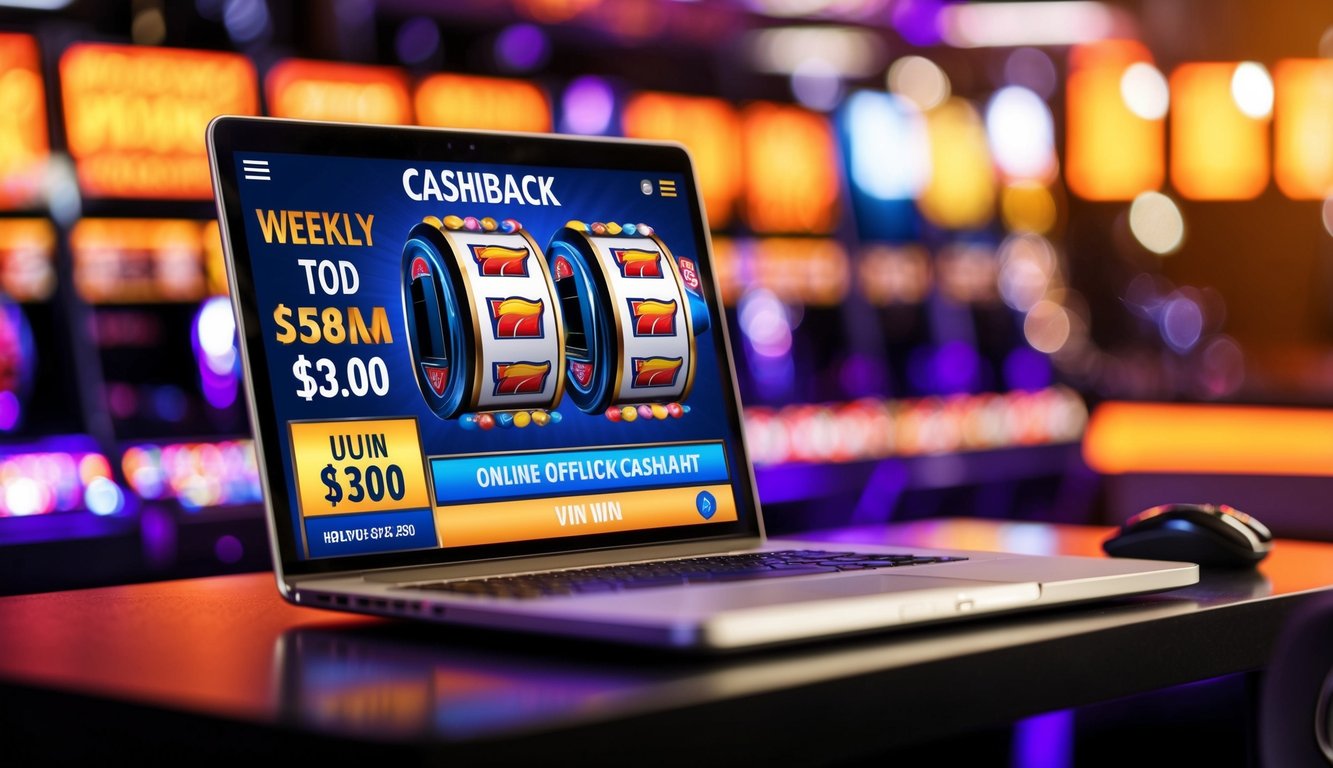 Mesin slot online yang cerah dengan promosi cashback mingguan