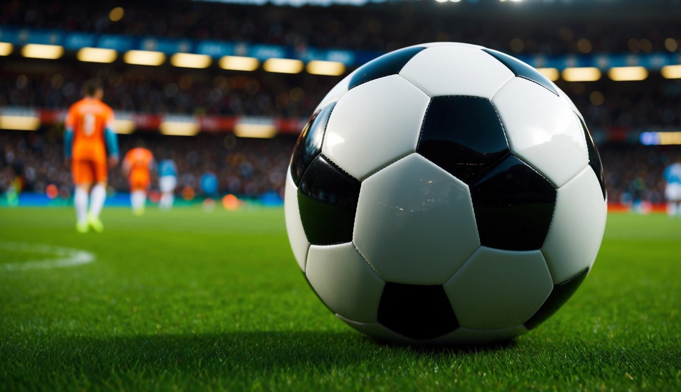 Pertandingan sepak bola dengan fitur streaming langsung untuk taruhan online