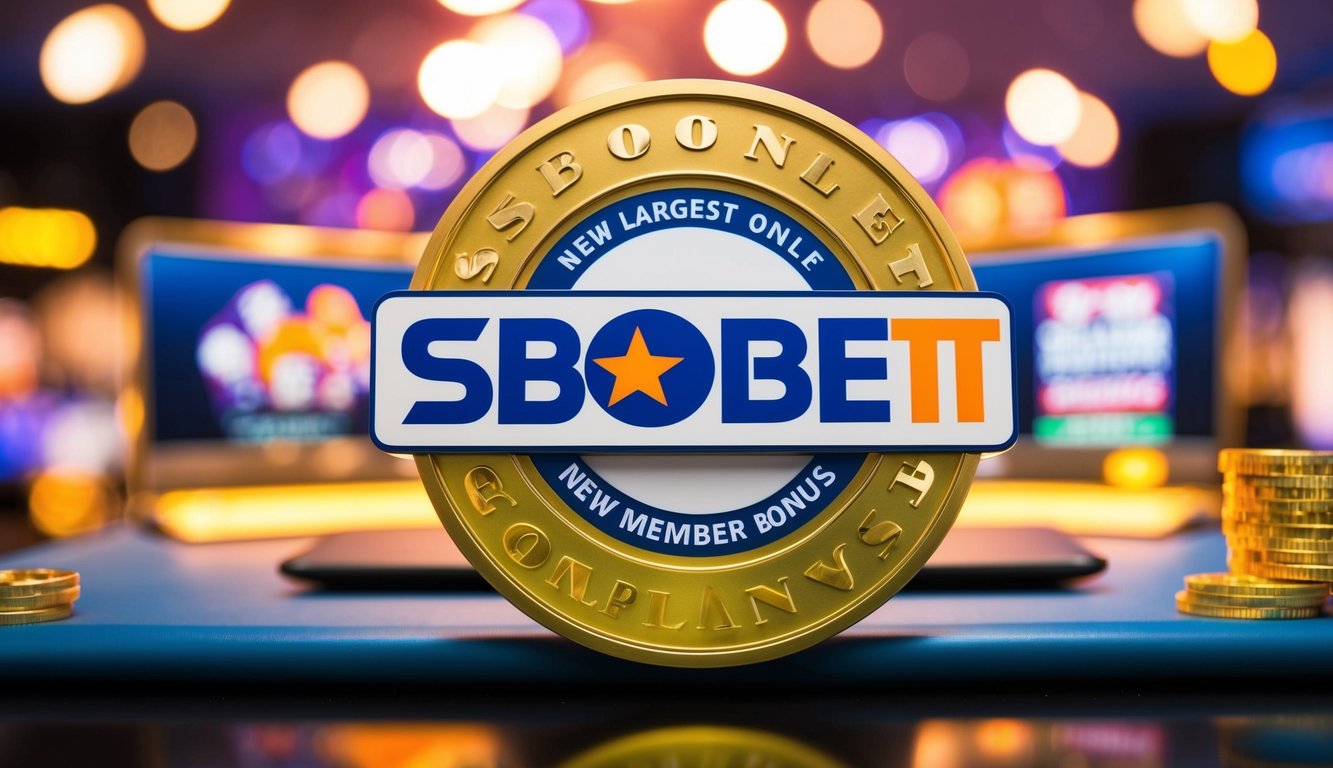 Sebuah platform perjudian online yang hidup dengan merek SBObet yang menonjol dan tampilan yang mencolok dari bonus anggota baru terbesar