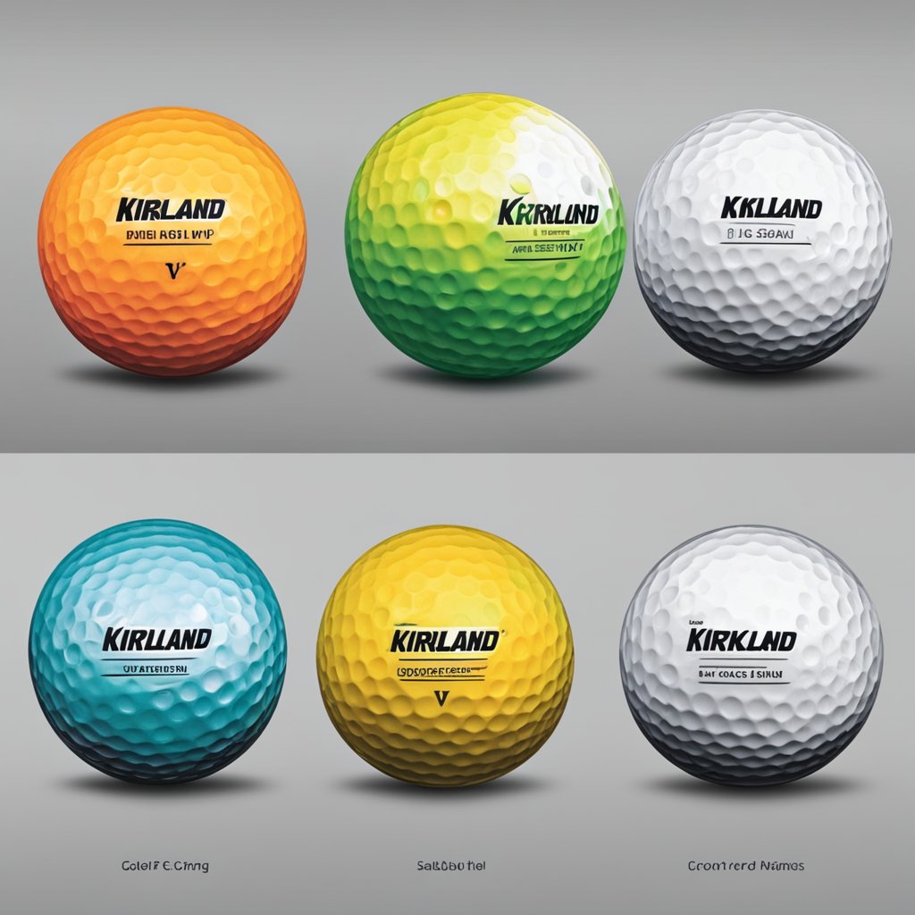 Comparing two popular golf balls
