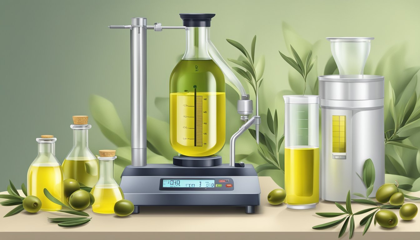 Lab equipment measures olive oil's glycemic index