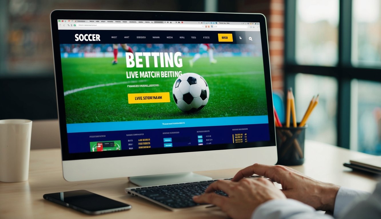 Situs taruhan sepak bola dengan fitur streaming pertandingan langsung