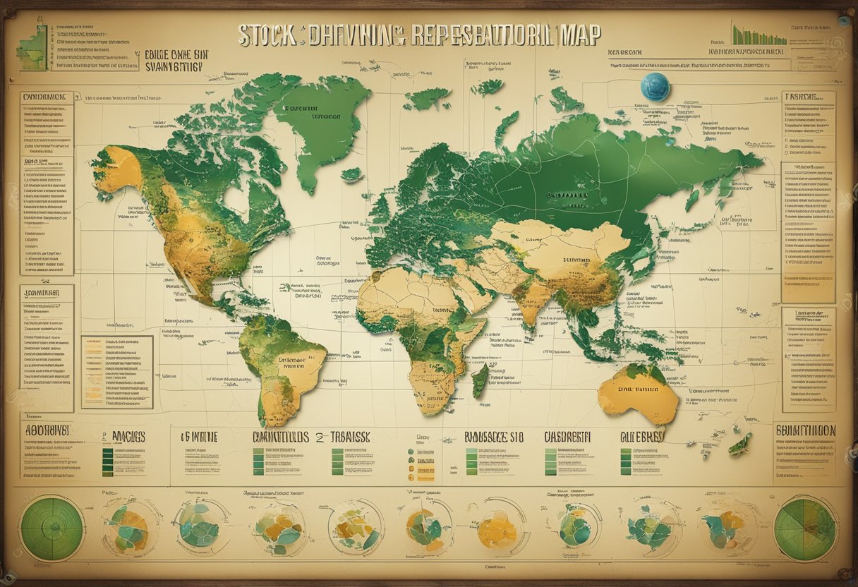 A double material map with Science Based Targets and Nature, showing strengths, weaknesses, opportunities, and threats in sustainable reporting