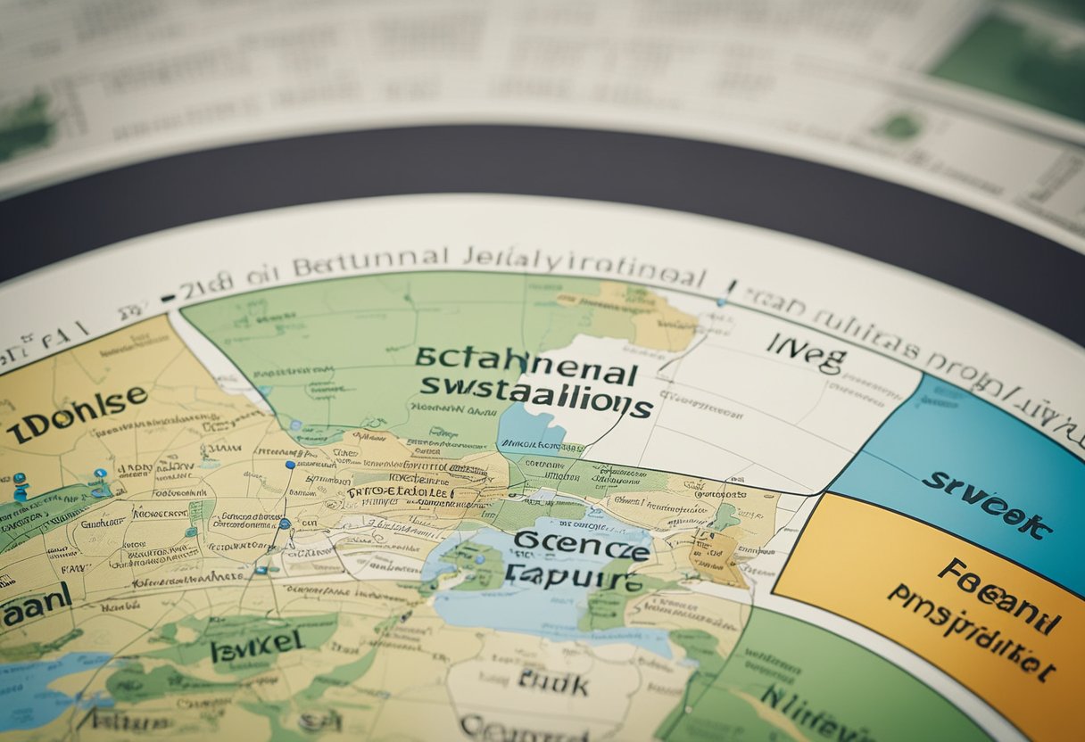 A double material map and SWOT analysis visually represent the synergy between Science Based Targets and Nature in sustainability reporting