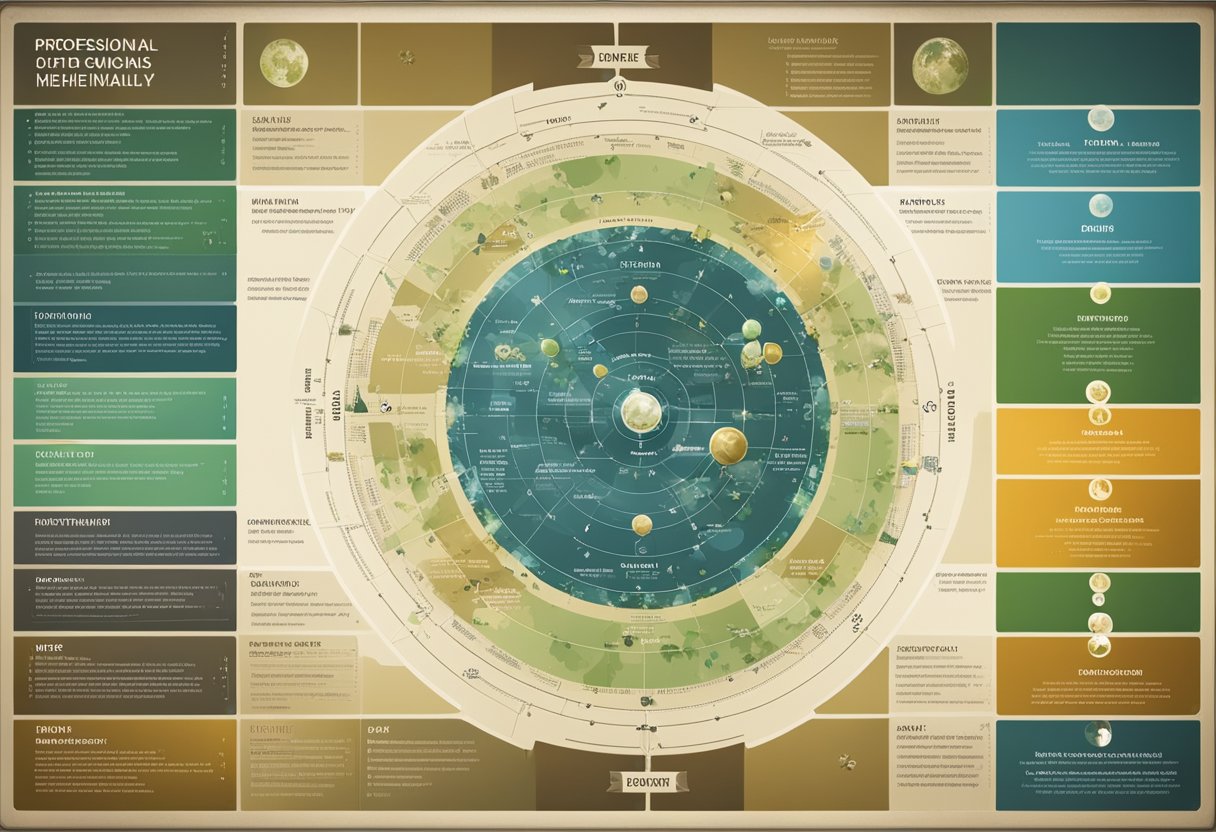 A double materiality map with Science based Targets and Nature, showing strengths, weaknesses, opportunities, and threats in a clear and organized format