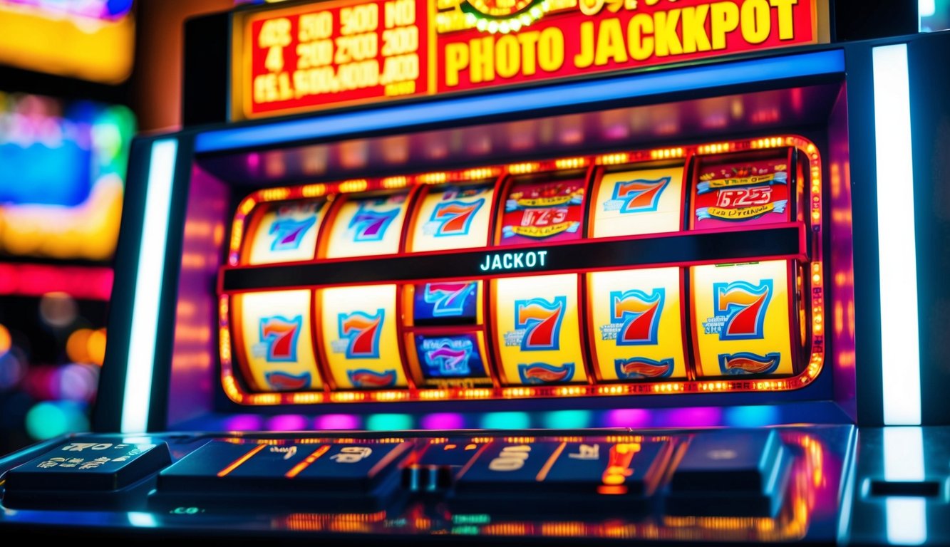 Sebuah platform yang berwarna-warni dan penuh semangat dengan tampilan jackpot yang menjulang tinggi