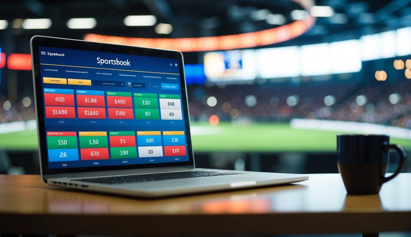 Sebuah platform sportsbook yang ramai dengan odds dinamis dan pembaruan langsung