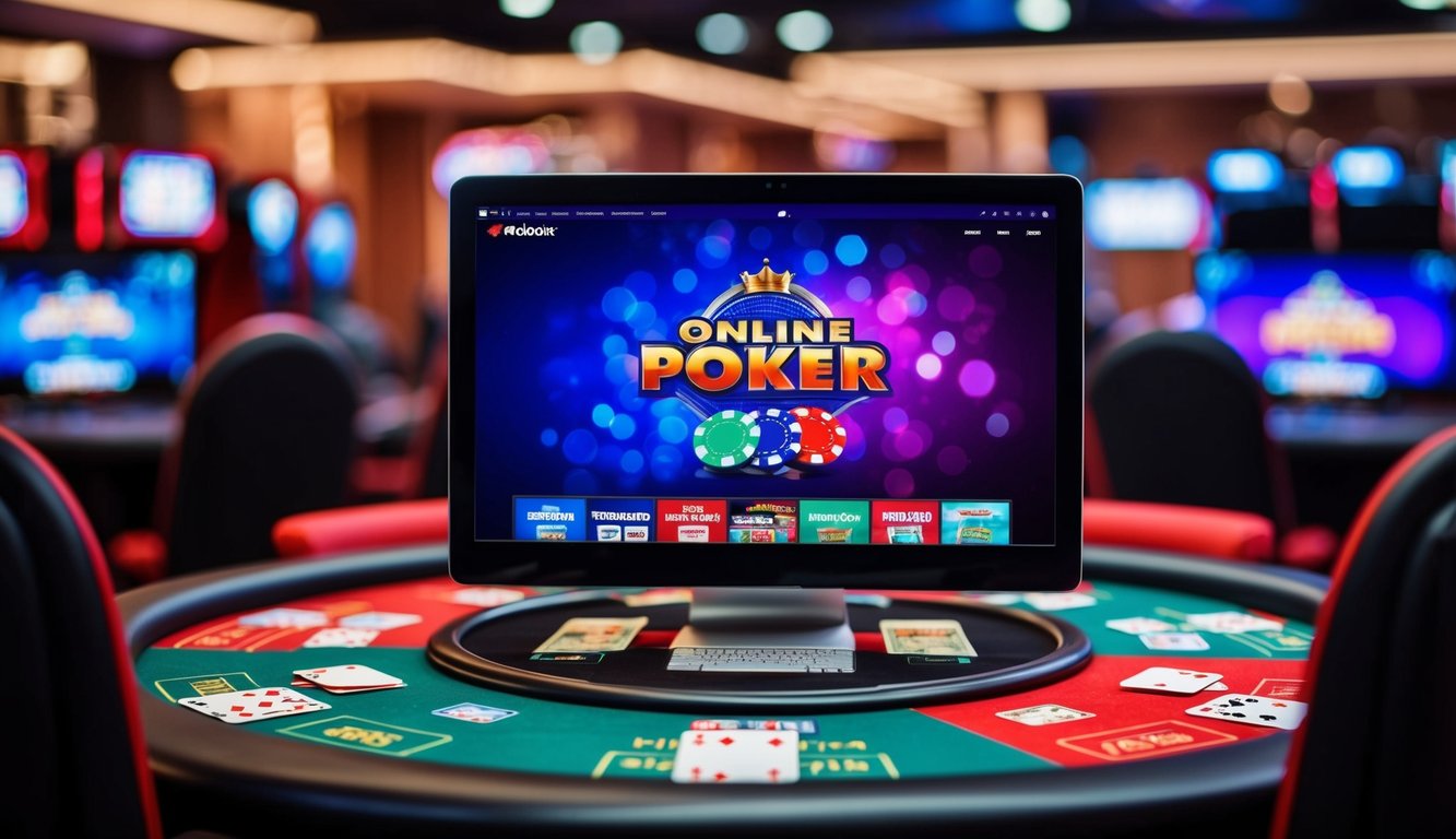 Situs poker online yang ramai dengan berbagai permainan meja