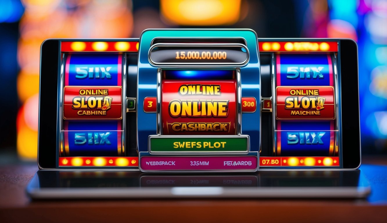 Mesin slot online yang cerah dengan hadiah cashback mingguan