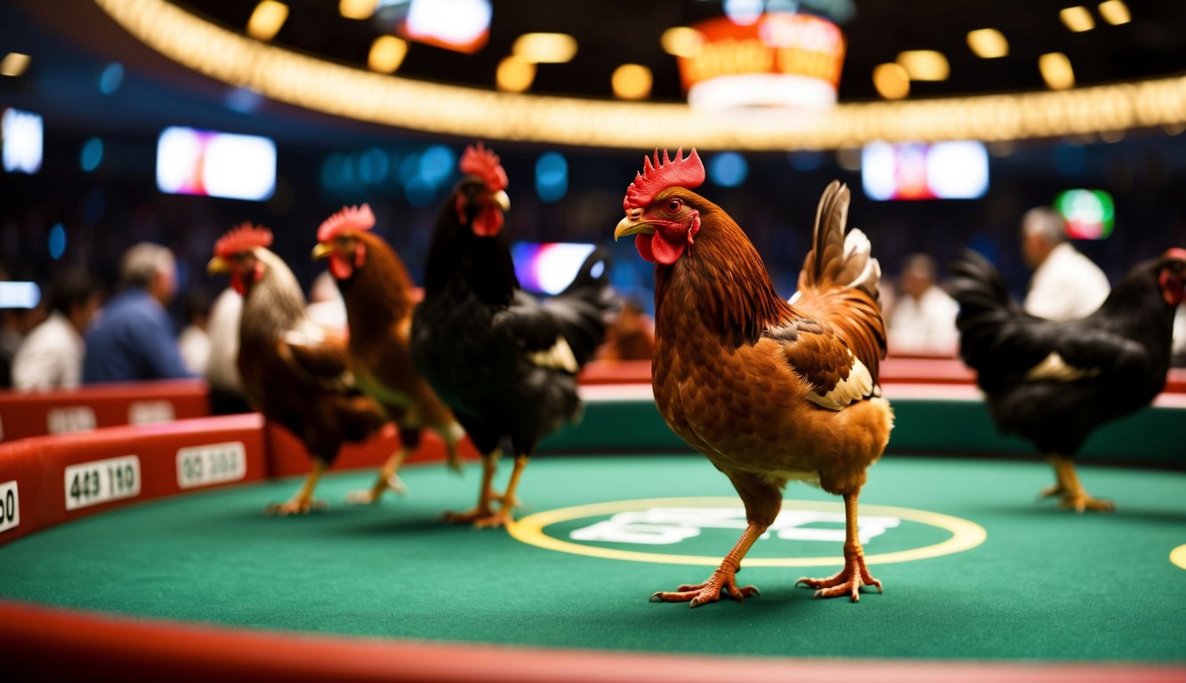 Sebuah platform sabung ayam yang ramai dengan taruhan waktu nyata dan odds terbaik