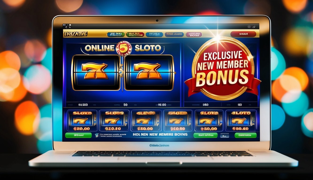 Mesin slot online yang hidup dengan bonus anggota baru eksklusif