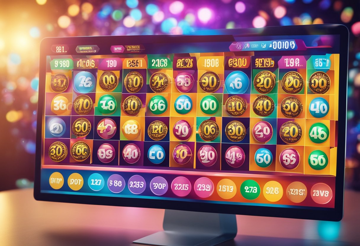 Situs lotere online yang hidup dengan tampilan jackpot besar dan grafik berwarna-warni