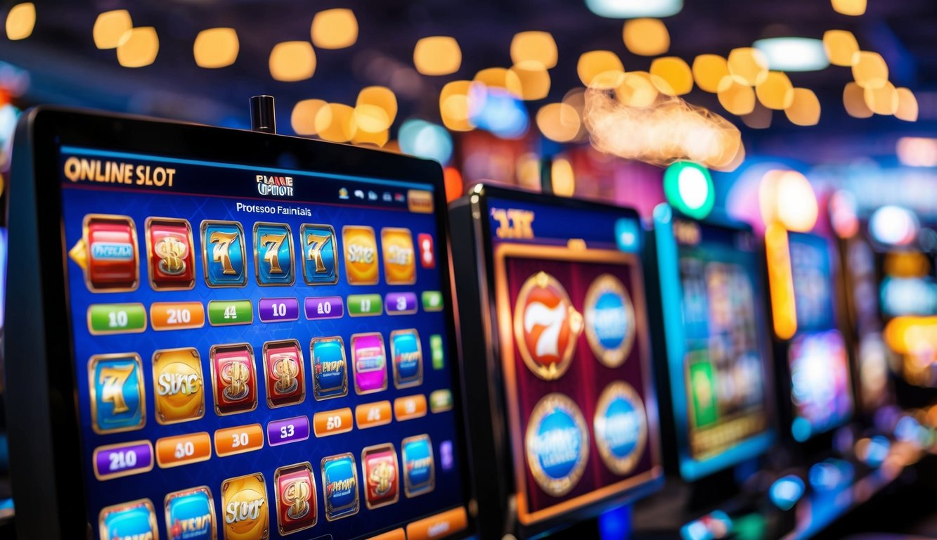 Sebuah pusat permainan slot online yang hidup dengan berbagai pilihan permainan dan penyedia terkemuka