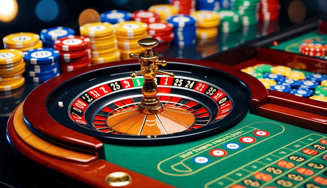 Meja roulette online yang hidup dengan bonus besar dan promosi mingguan