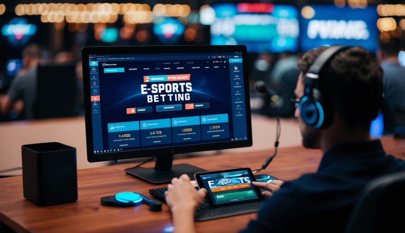 Platform taruhan e-sports dinamis dengan taruhan langsung dan dukungan 24/7