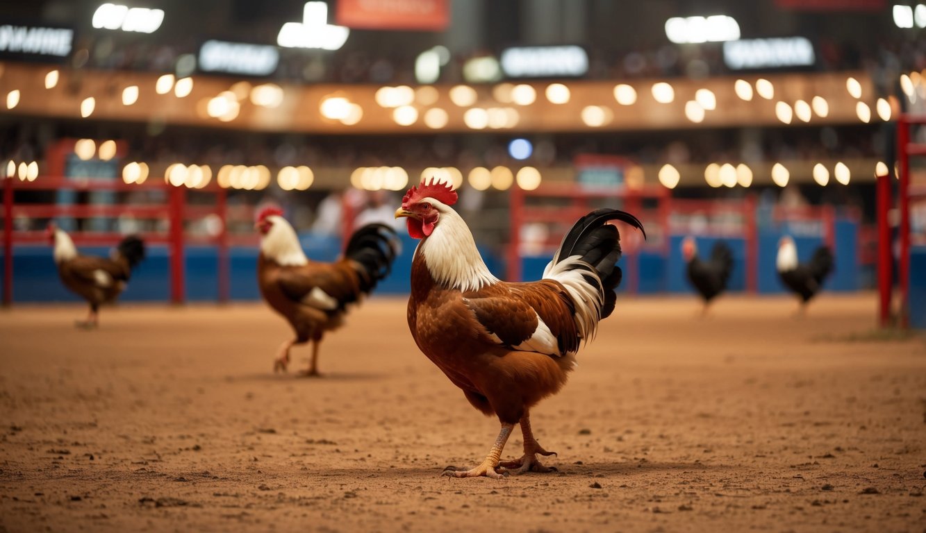 Arena sabung ayam yang ramai dengan layanan pelanggan 24 jam dan dukungan penuh