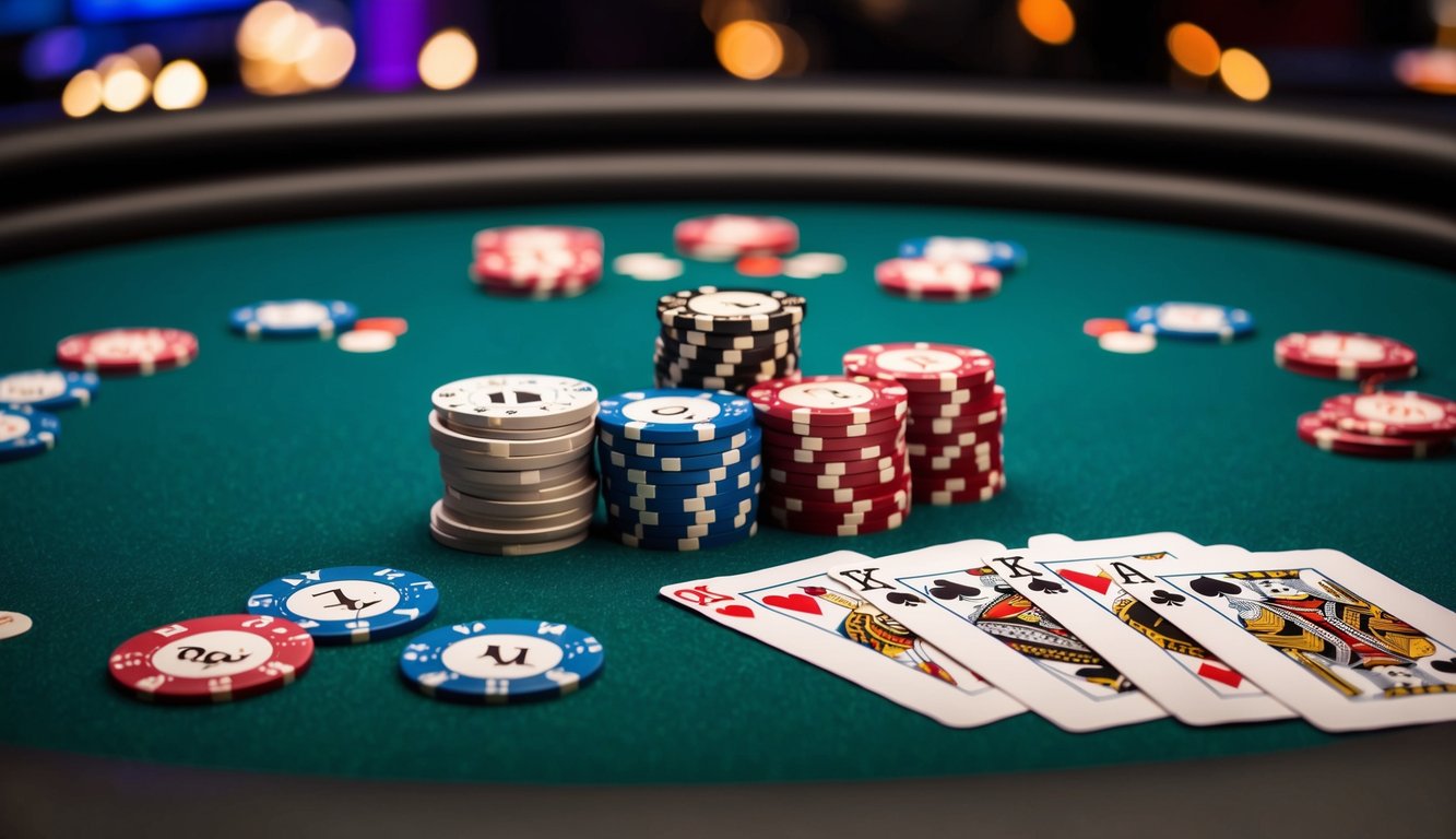 Berbagai meja poker dengan opsi taruhan yang berbeda di situs perjudian online yang terpercaya