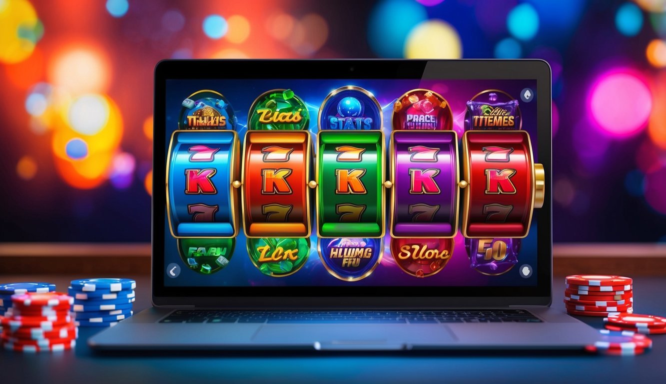 Sebuah permainan slot online yang berwarna-warni dan penuh semangat dengan berbagai tema yang menarik