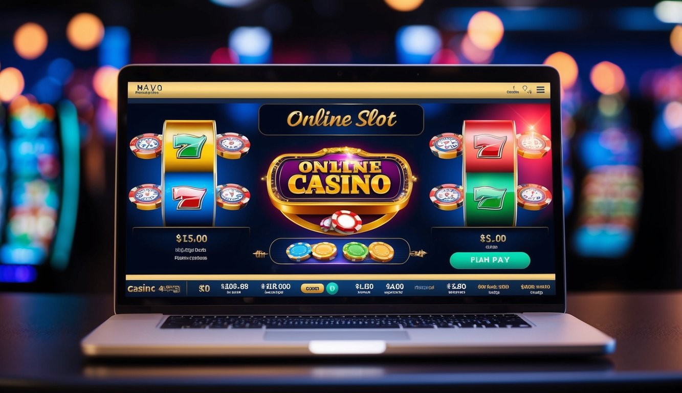 Sebuah kasino slot online yang hidup dengan permainan modern dan grafis definisi tinggi