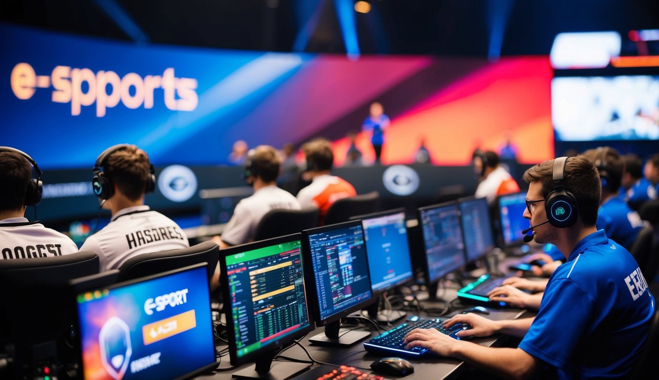 Sebuah acara e-sports global dengan taruhan pada liga terbesar