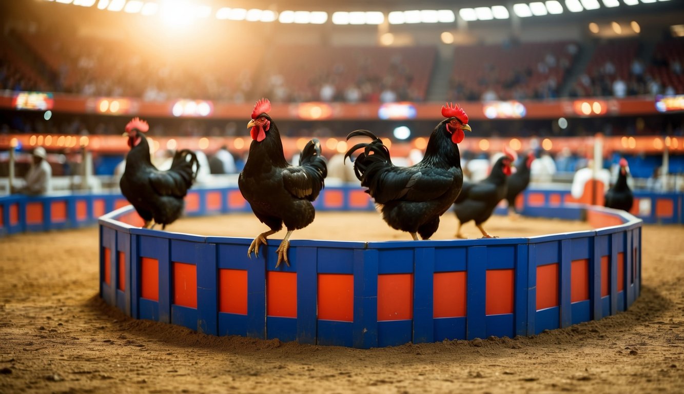 Arena sabung ayam yang ramai dengan dukungan pelanggan 24 jam dan layanan terbaik