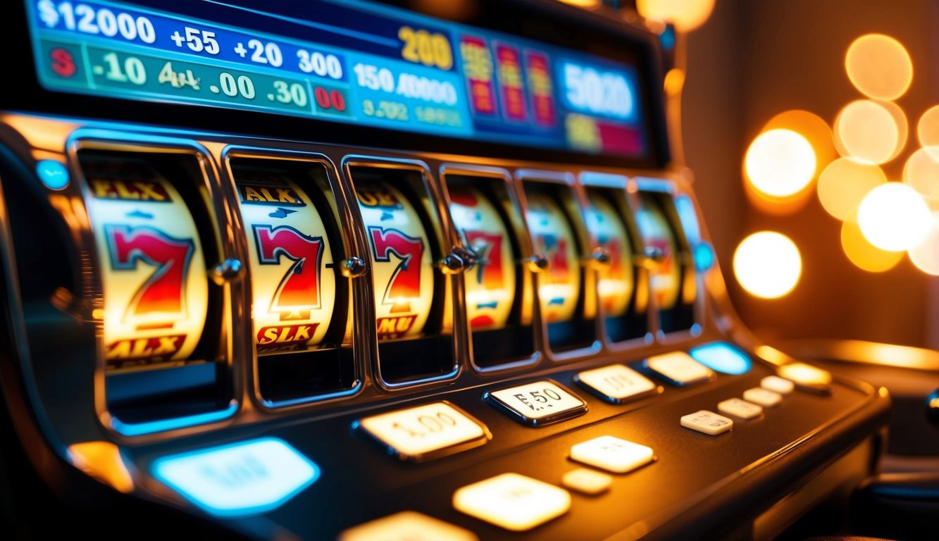 Mesin slot online yang bersinar dengan jackpot progresif yang terus berkembang