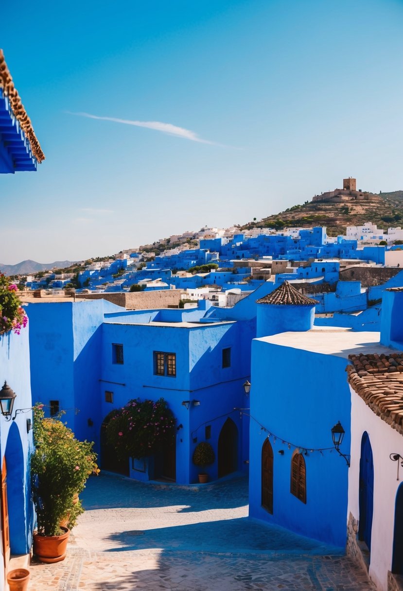 A serene blue city nestled in the Rif Mountains of Morocco, Chefchaouen offers a romantic and picturesque honeymoon destination