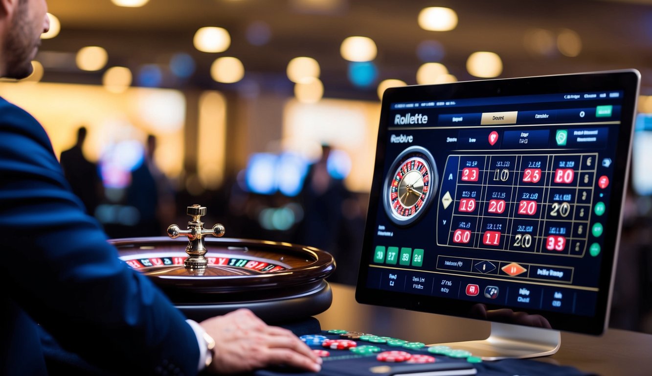 Sebuah platform roulette online yang ramping dengan dealer langsung, menampilkan streaming HD berkualitas tinggi secara real-time