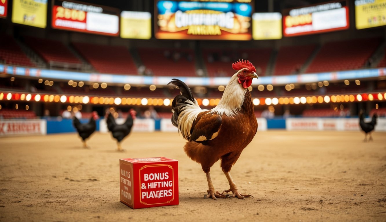 Arena sabung ayam yang hidup dengan bonus dan promosi menarik untuk pemain baru