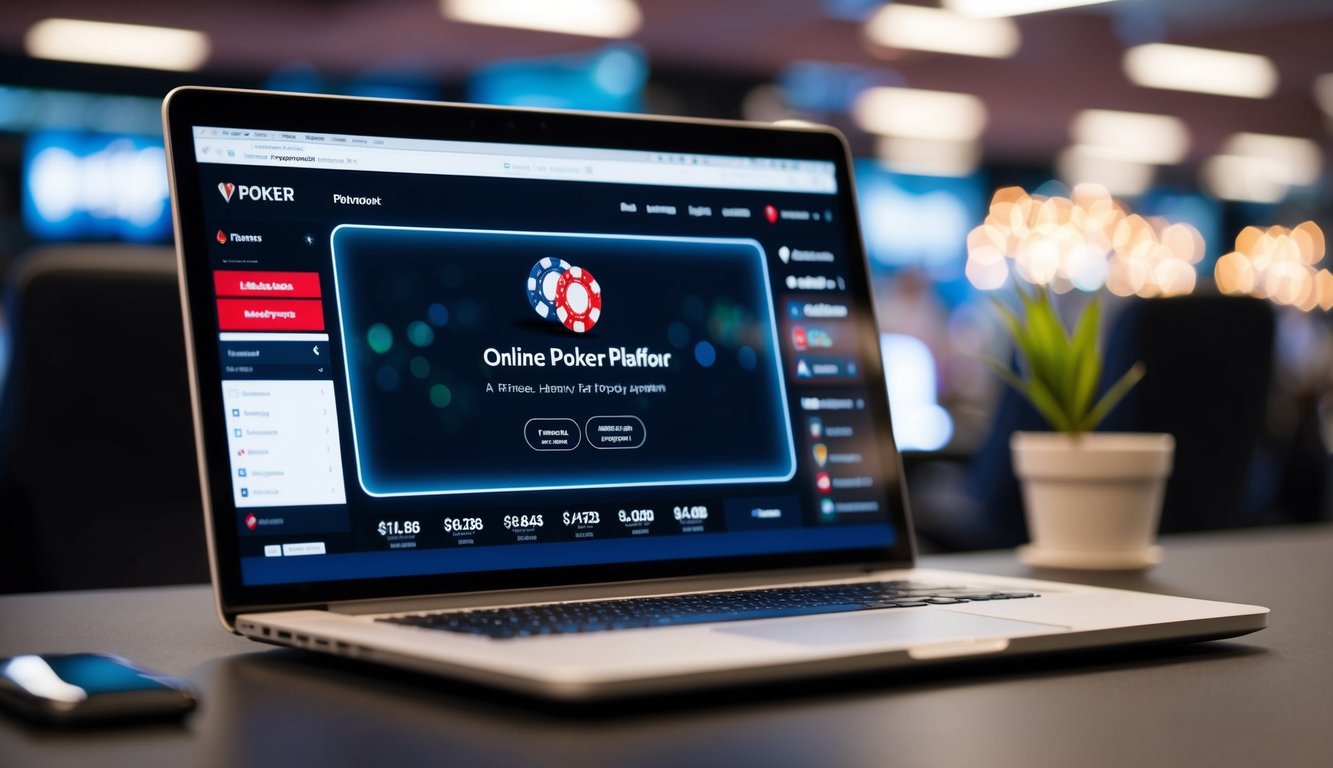 Sebuah platform poker online yang ramping dan modern dengan opsi pembayaran yang aman dan cepat