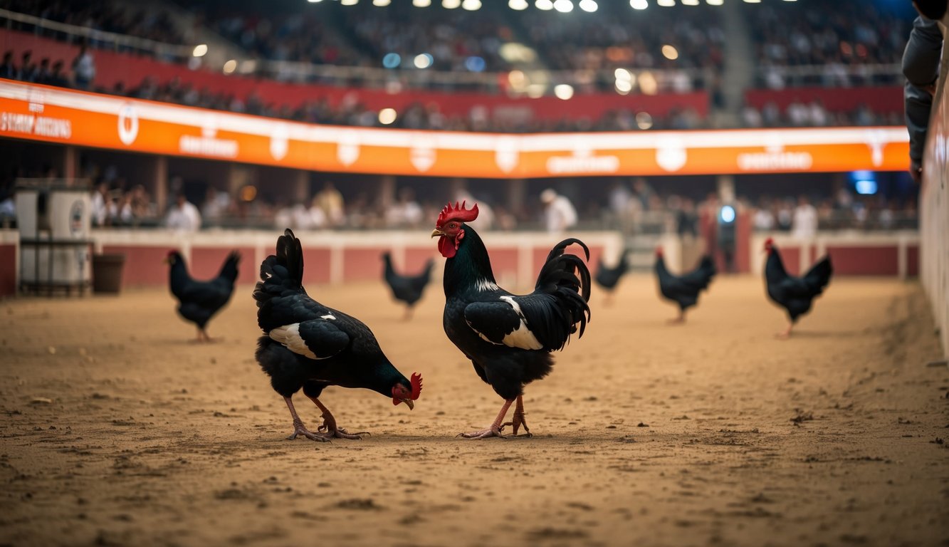 Arena sabung ayam resmi yang ramai dengan pembayaran cepat dan aman