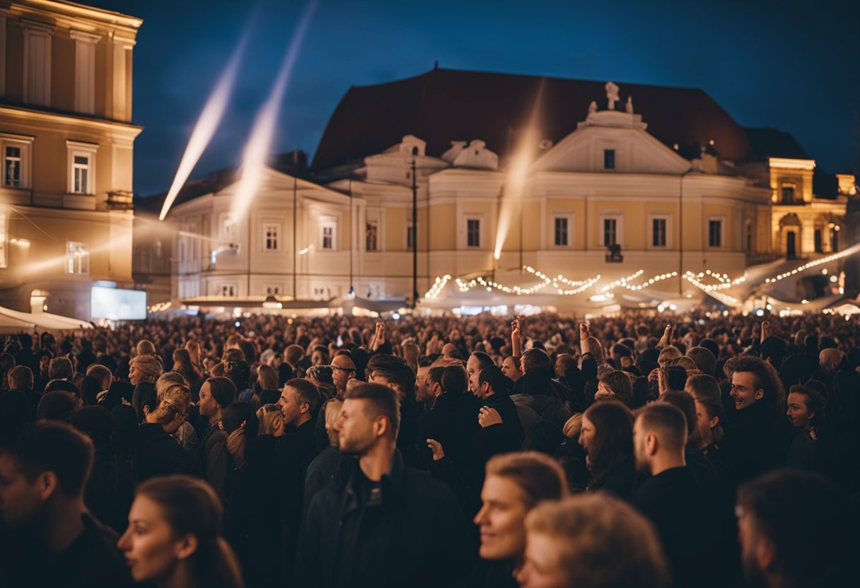 Gyvas muzikos vakaras Vilniuje su judria minia ir spalvingomis šviesomis