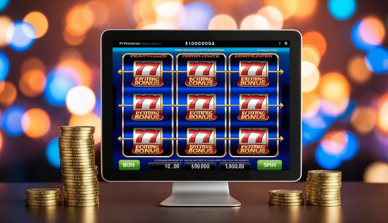 Mesin slot online yang penuh warna dengan penawaran bonus menarik dan sertifikasi resmi