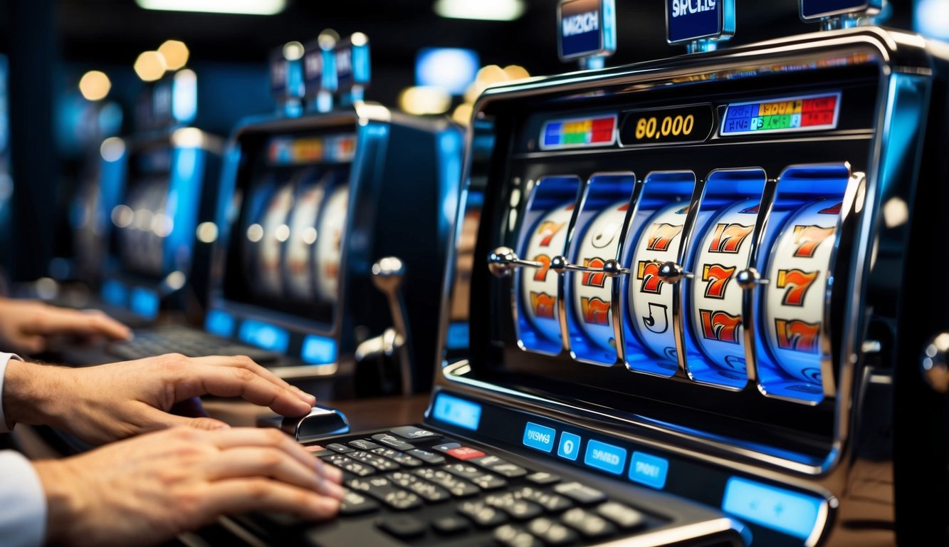 Mesin slot modern dengan akses mudah untuk permainan online