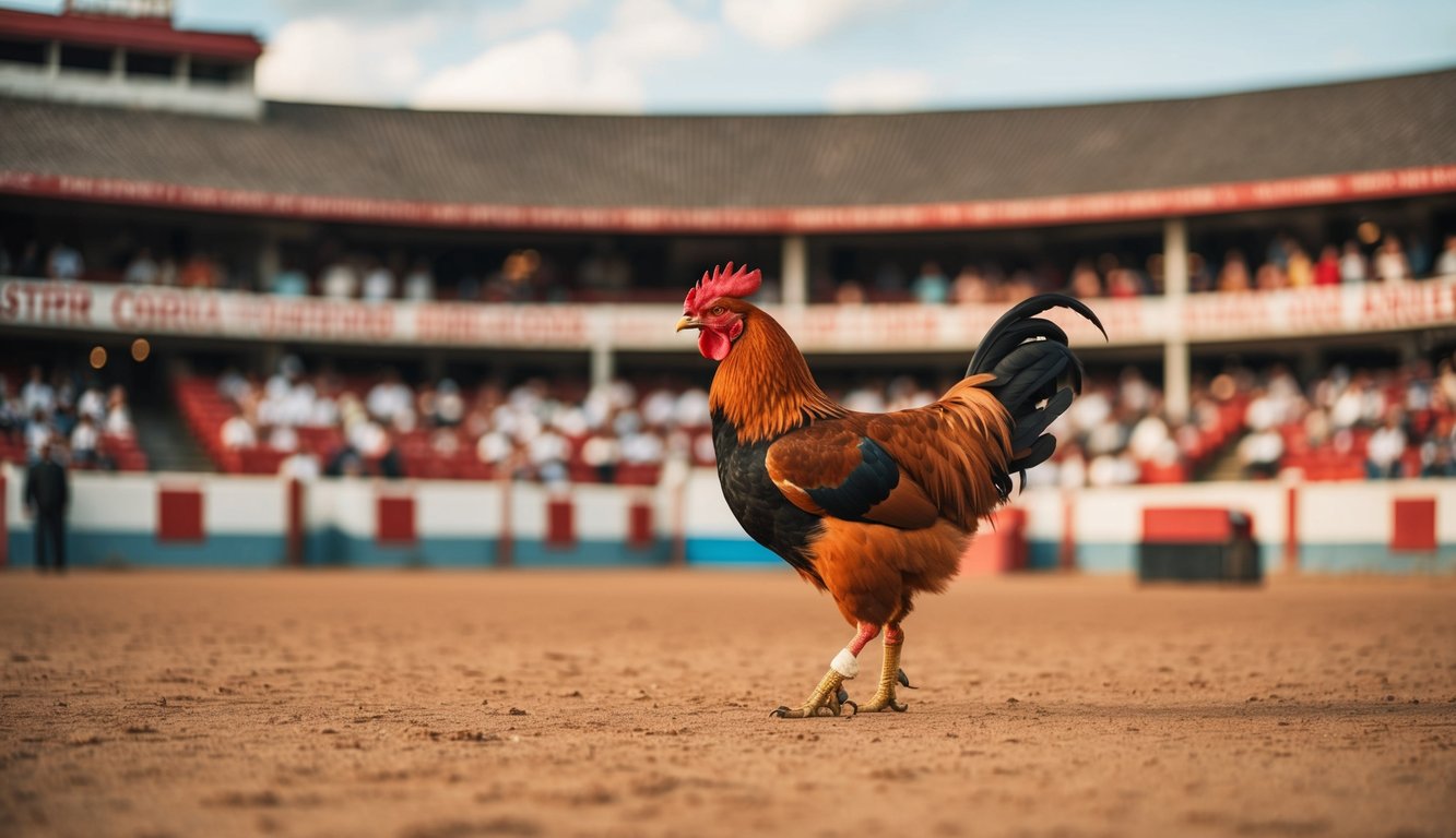 Arena sabung ayam yang terpercaya di sebuah kota yang ramai