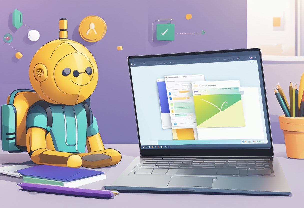 Notebooklm and ChatGPT side by side, with Notebooklm highlighted as the best AI notebook tool for students in 2025